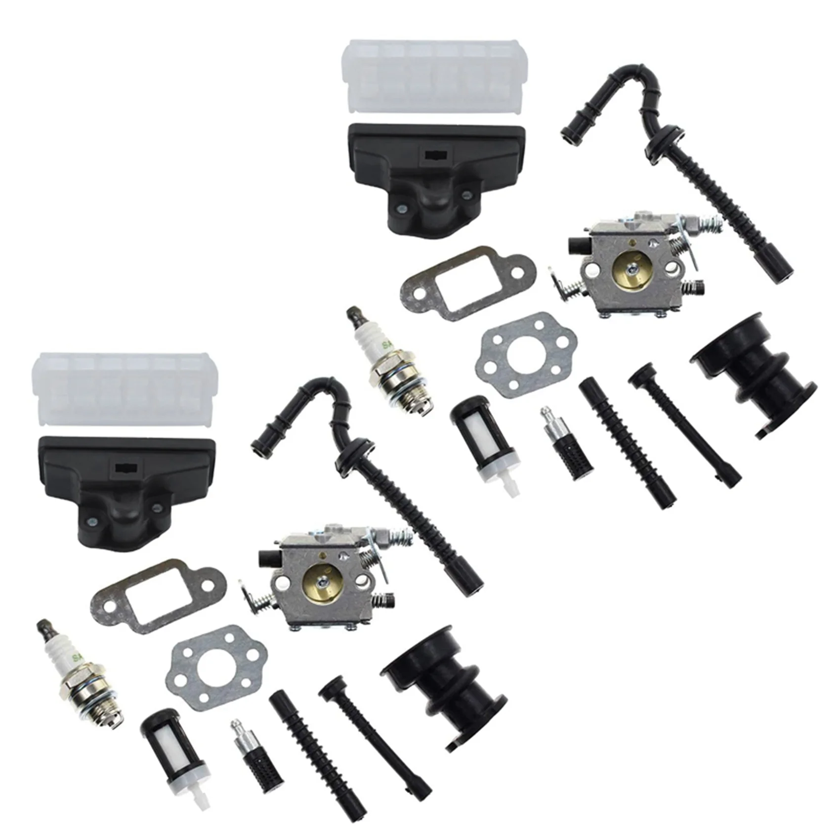 Kit de filtro de ar do carburador AB47-2X para motosserra Stihl 021 023 025 MS210 MS230 MS250 250 1123 120 0605, 1123 160 1650