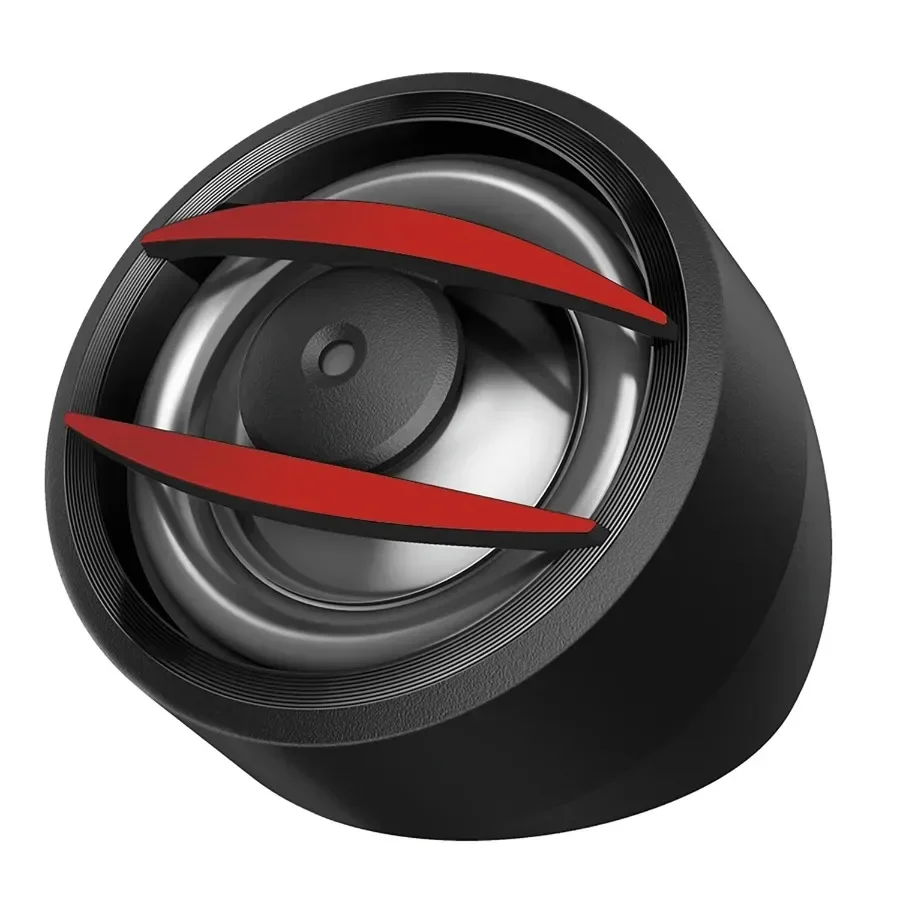 

Polyimide dome car stereo tweeter, 100W RMS power and 450W peak power, easy to install. Excellent sound quality