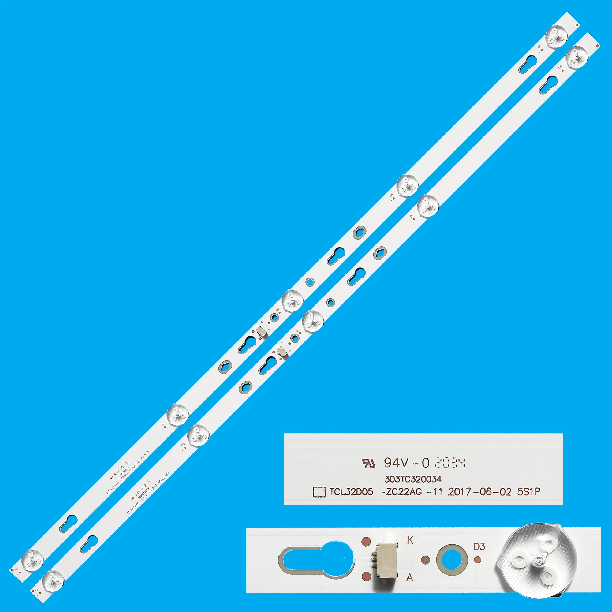 

1/5/15 Kits LED Backlight Strip For 32HD3101 32HD3121 32HD3131 32HD3301 T32RTE1120 T32RTE1160 T32RTE1180 T32RTL5130 T32RTL5140