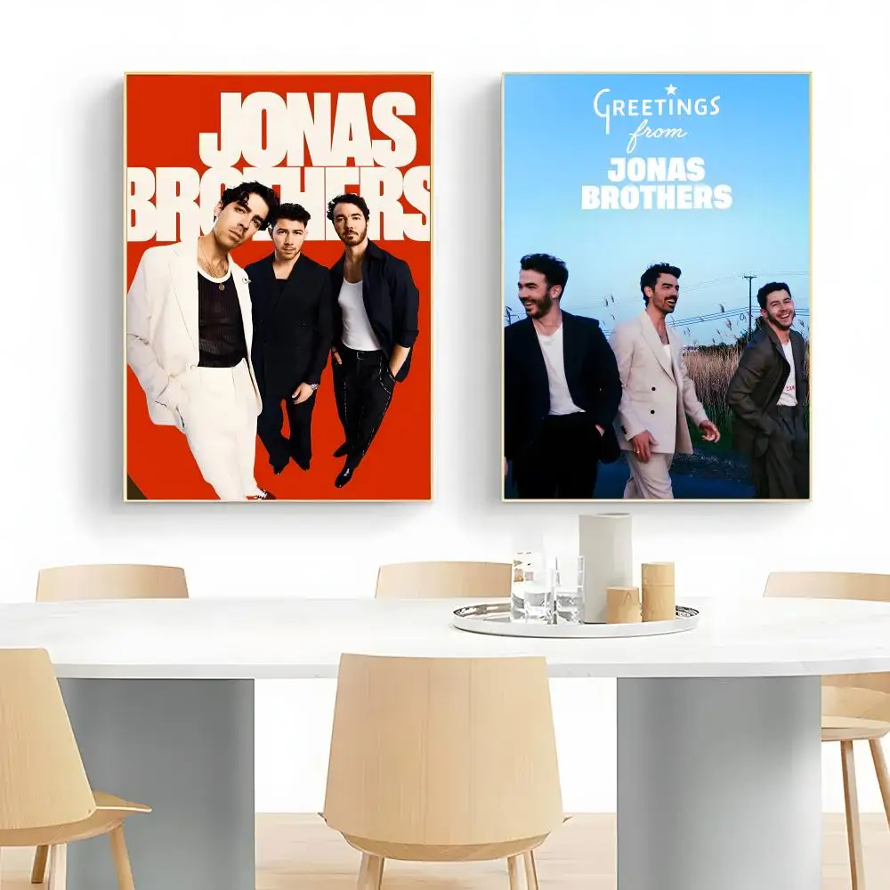 Pop Band J-Jonas Brothers Poster Wall Art Print Decorative Mural Home Decor Gift Unframed