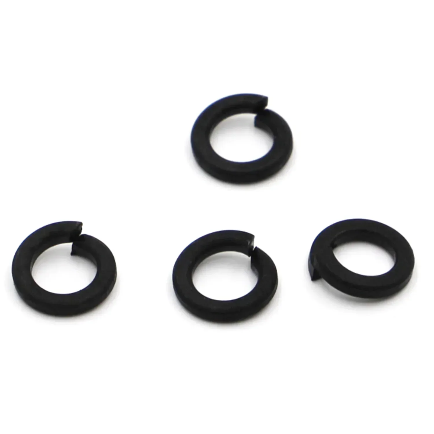 100pcs/M2-2.5 50PCS/M3-3.5-4-5-6 10PCS/M8-18 5P/M20-24 DIN127 GB93 Black Grade 8.8 Steel Spring Washer Split Lock Elastic Gasket