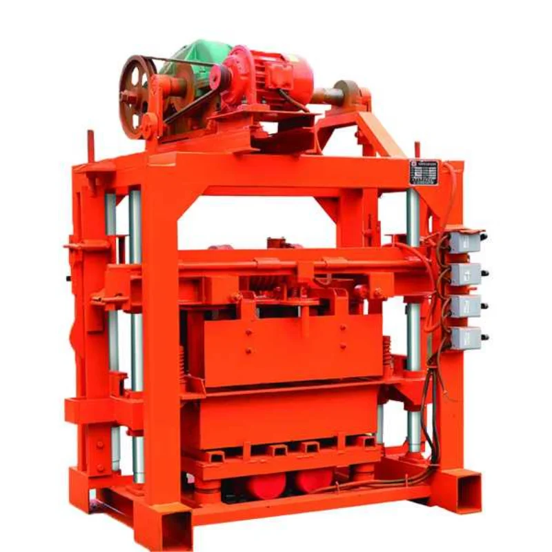 Clay Soil cement Interlocking Brick Making Machine Concrete Block Making Machinery Cement Brick Making Machinery for Sale