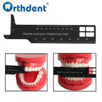 1pc Dental Precision Measuring Ruler Orthodontic Tool For Photography Dentistry Gauge Instrument