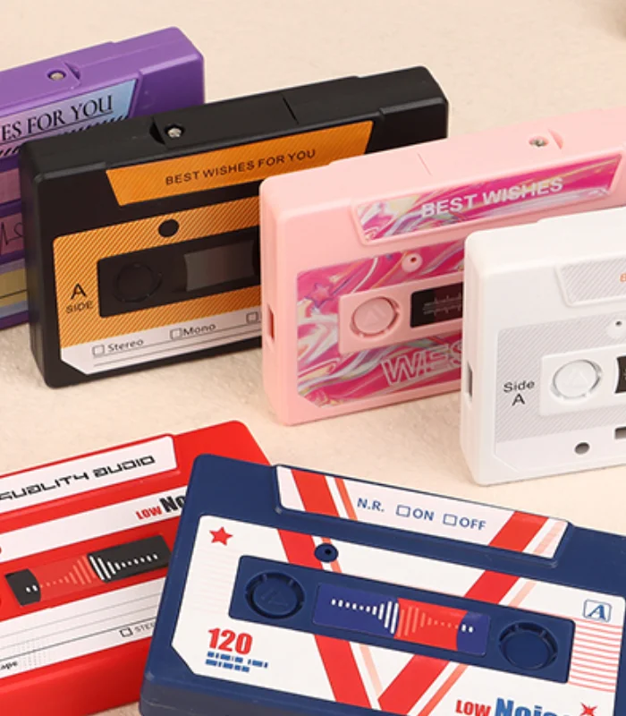 USB Rechargeable Voice Recording Cassette Tape 60/300 Seconds Voice Recorder Greeting Card