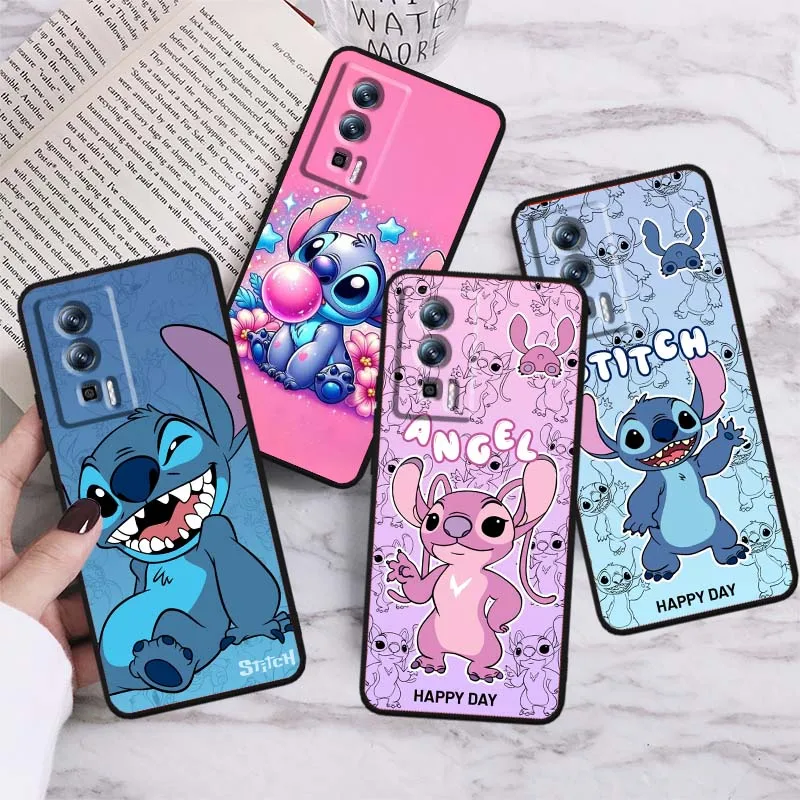 

Disney Stitch Cute Phone Case For Xiaomi Redmi 12 13C 12C 13 10C 9T A2 9A 9C 7A Note 10S 8T 10 9 8 Pro 4G 5G Black