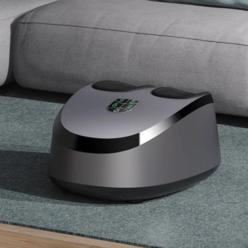 

Foot Massager Air Pressure Electric Fully Automatic Foot Massager Sole Heating Compression Shiatsu Kneading Roller Relaxation