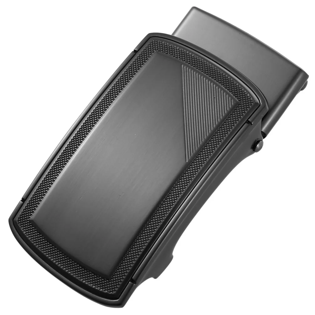 เข็มขัดผู้ชายแบบไม่มีหัวเข็มขัด ทำจากโลหะผสมสังกะสี สไตล์ลำลอง แฟชั่นอเนกประสงค์ หัวเข็มขัดอัตโนมัติ ขนาด 3.5 ซม.