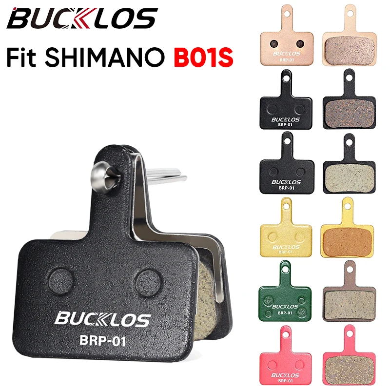 

BUCKLOS Bike Brake Pads MTB Hydraulic Disc Pads Mountain Road Bike Brake Pads For SHIMANO B01S for B03S Bicycle Disk Brake Part