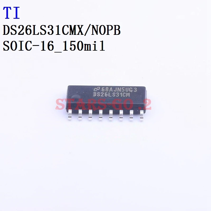 2PCS DP83848CVV DS26LS31CMX DS26LV32ATMX DS34LV87TM TI Logic ICs