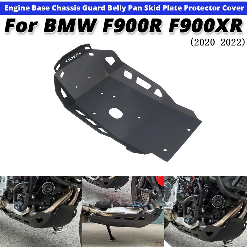 

For BMW F900R F900XR 2020-2022 Engine Base Chassis Guard Belly Pan Skid Plate Protector Cover slip on BMW F900-R F900-XR