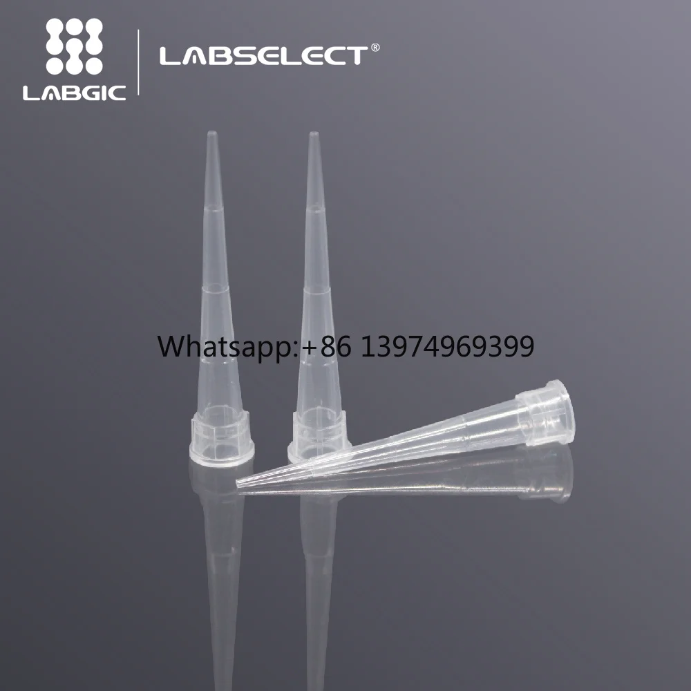 Source Manufacturer PP 10ul Low Retention Universal Tips, Sterile, Bulk Pack for Lab Use