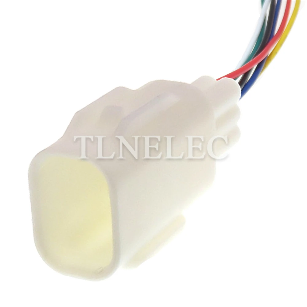 6 pinos do carro da maneira que inverte o conector selado da ponta de prova do radar com tomadas fêmeas masculinas do chicote de fios do automóvel 6188-0706 6189-1142