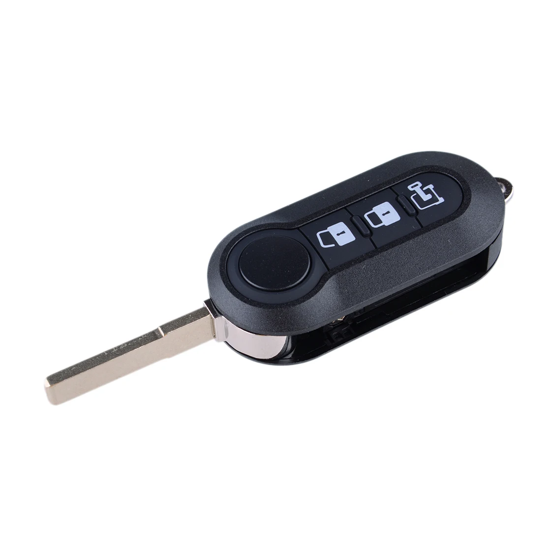 3 Buttons Folding Key Housing Shell Fit for Fiat 500 Bravo Doblo Ducato Qubo Florino Punto Lancia Peugeot Boxer Citroen Relay