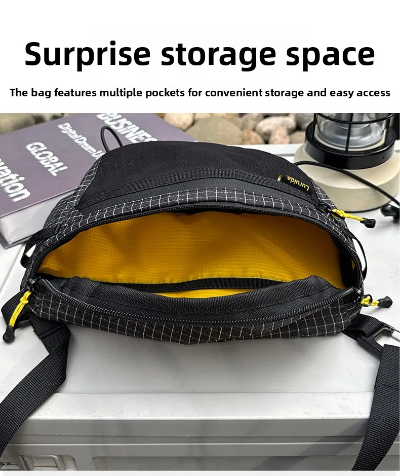 Outdoor Wandern Taktische Brusttasche Große Kapazität Wasserdichte Nylon Umhängetasche Sport-Rucksack Hüfttasche für Männer und Frauen – Detail 1