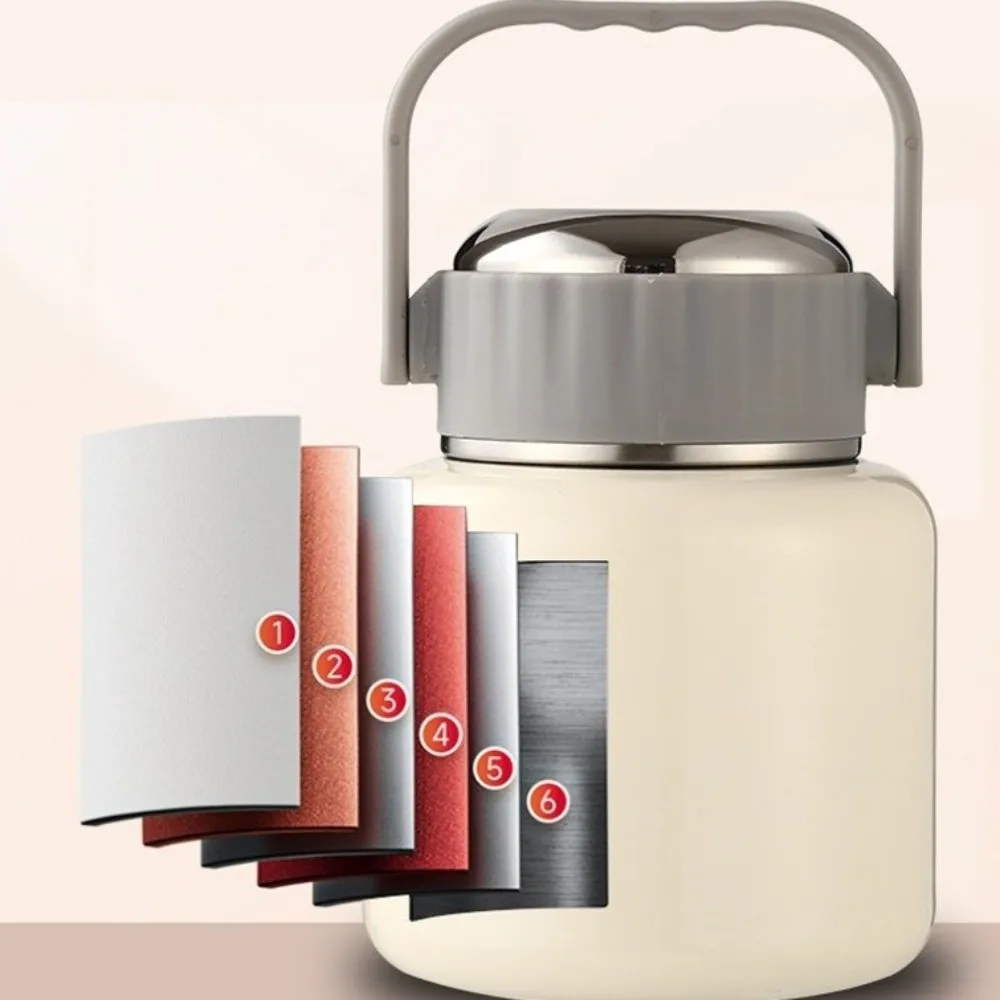 New 900ML Stewing Cup Leak-Proof Storage Large Capacity Stewing Pot Portable Food Jar