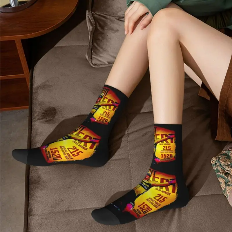 Novelty Printing Wout Van Aert Socks for Men Women Stretchy Summer Autumn Winter Crew Socks image 6