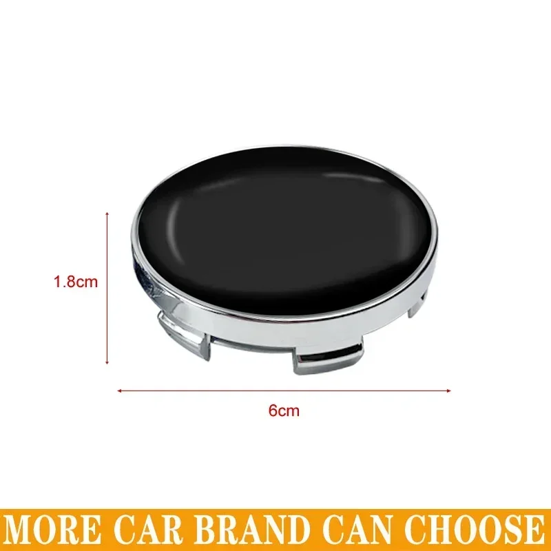 Car Wheel Center Hub Caps Vehicle Tyre Tire Rim Cover Sticker Decorations for Kia Telluride Seltos Optima Forte Ceed K5 K4 K2 K3