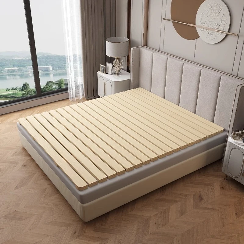 

Solid Wood Bed Board Tatami Floor Breathable Moisture-proof Low Bed Solid Wood Japanese Floor Waist Frame
