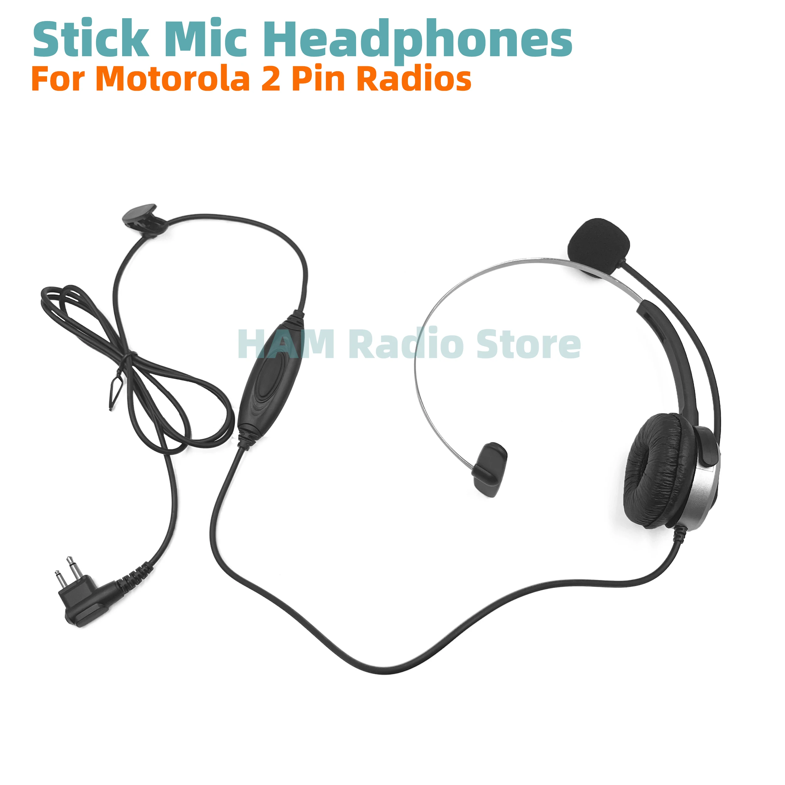 Walkie Talkie Headset PTT Microphone for Motorola GP3688 DP1400 DEP450 EP450 CP040 CP140 CP160 CP180 CP200 GP300 Radio Headphone
