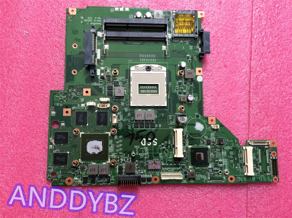 MS-16GC1 FOR MR X5-LH01 MS-16GC1 MS-16GC Schematic  LAPTOP MOTHERBOARD WITH GT750M TEST OK