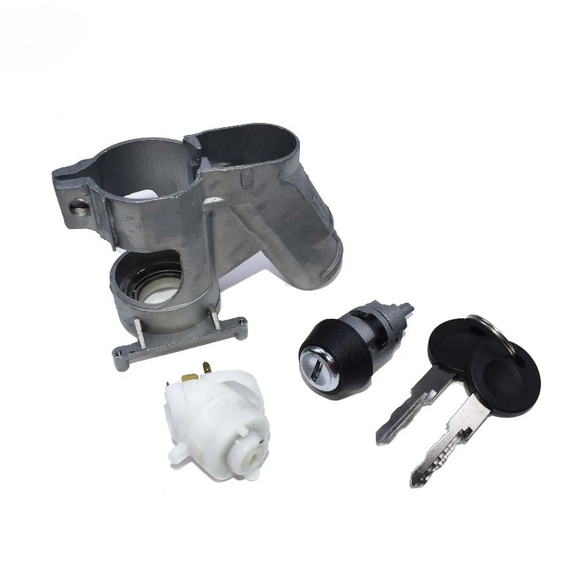 Steering Ignition Cylinder Lock Barrel Switch Keys Kit 155905851 For VW Golf 1 2 3 I II MK1 MK2 Jetta Cabrio Caddy Scirocco