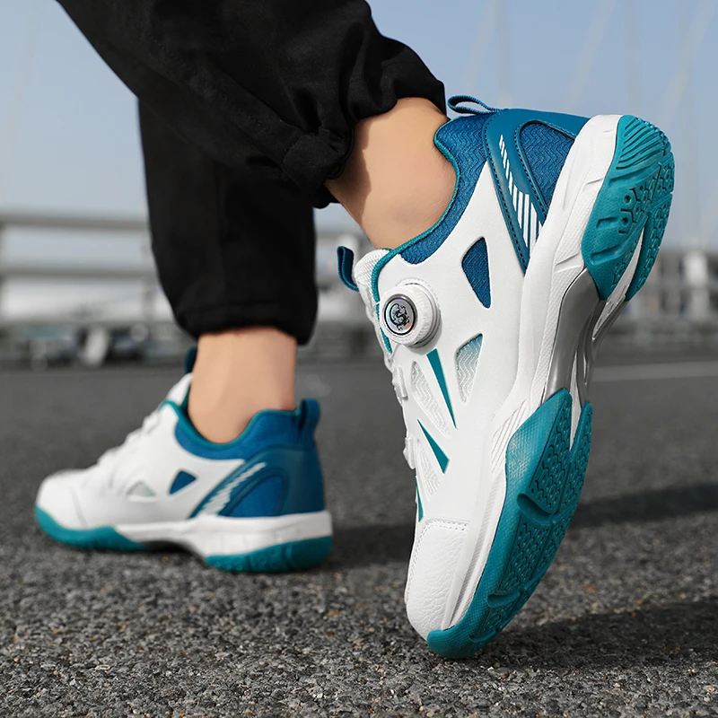 Calçados esportivos masculinos essenciais para treinamento de vôlei e badminton, antiderrapantes, resistentes ao desgaste, de alta qualidade e confortáveis 37-44