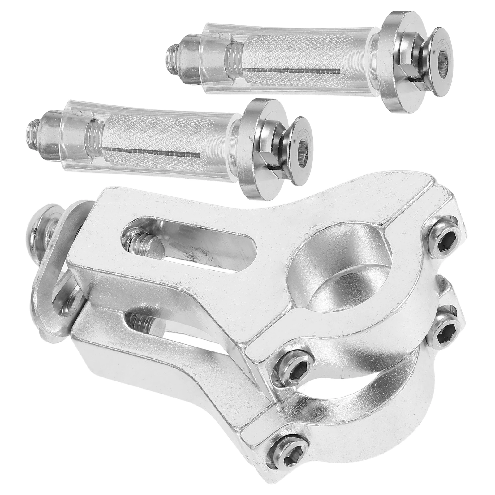 

2 Sets Handlebar Guard Bracket Guards Shield Protector Parts Handguard Retrofit Mount Clamp Brackets Accessories Metal Sturdy