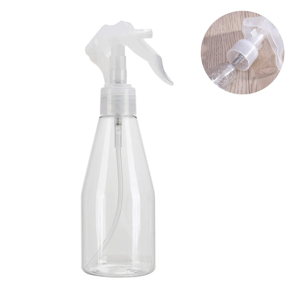 2Pcs Bottles Plastic Leak-Proof Odorless Safe Sprayers for Plants Cleaning Beauty Treatment 200Ml White