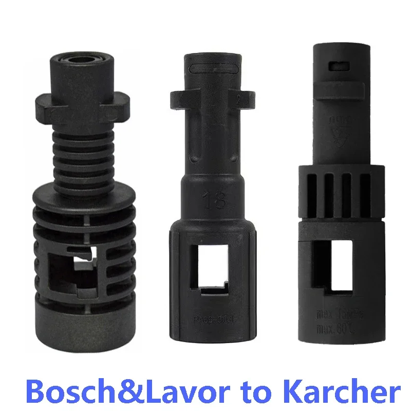 High-pressure Washer Adapter Connector for Bosch(Old)Lavor Stewins Vax Lance to Karcher For Car Cleaning Machine Spray Gun