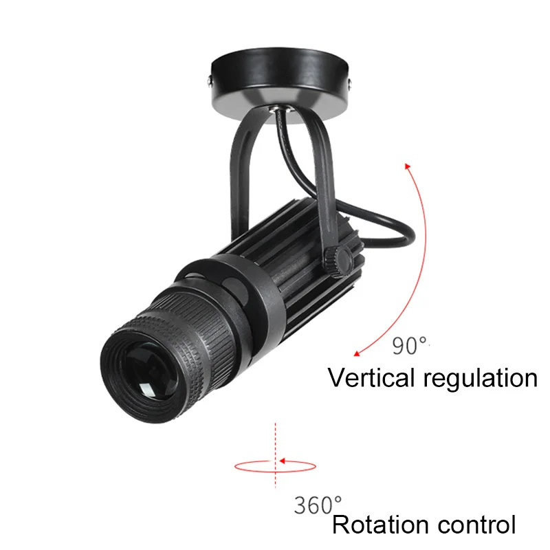 Spoorlicht Verstelbare focus Spotlight Strip Podiumcamera COB Plafondlamp Projectiedisplay Muurschildering Achtergrond Wandverlichting