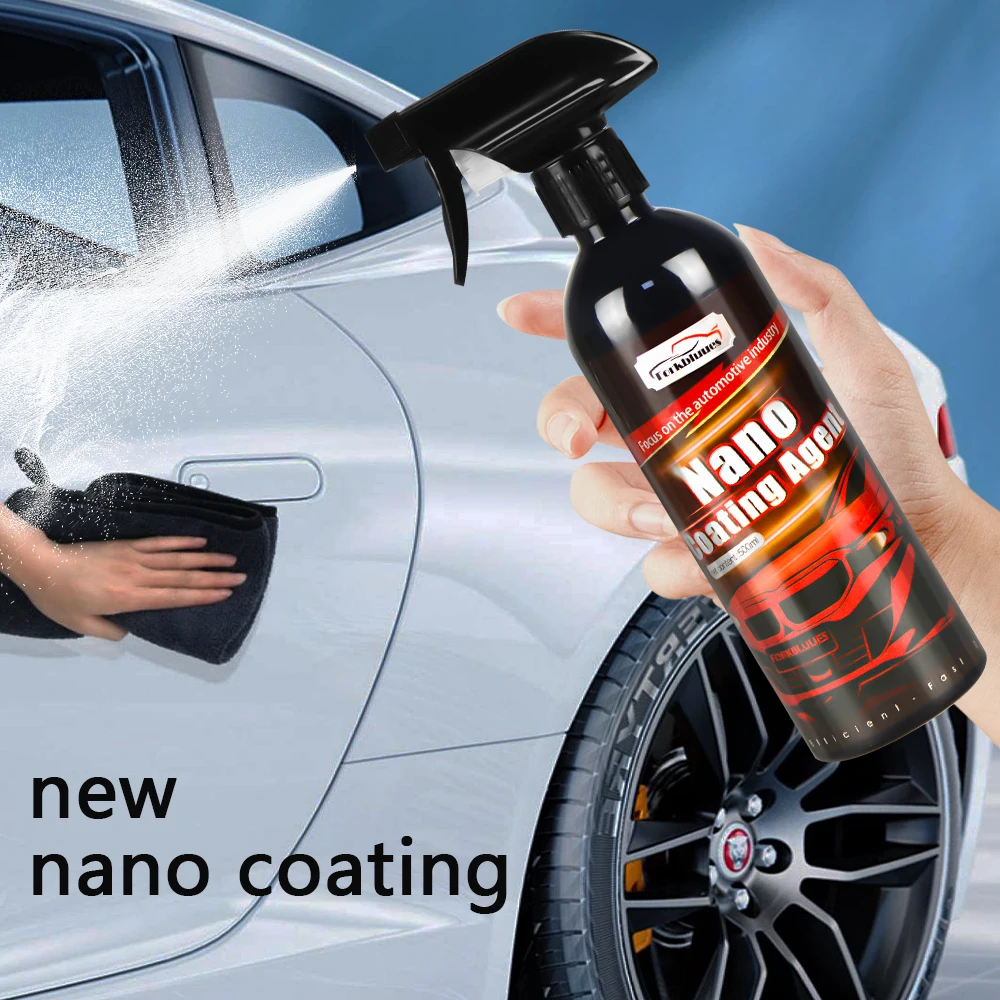 10H Ceramic Car Coating 500ML 9H Nano Liquid Glass Plated Crystal Hydrophobic Waterproof Polishing Paint Hardness Car Polish Wax