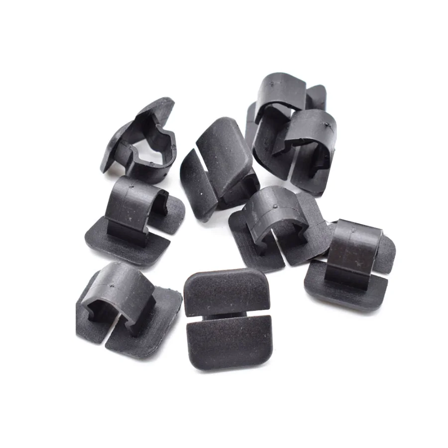 10x Car Hood Bonnet Insulation Clip Rivet Retainer 1H5863849A01C for VW Polo Tiguan Passat B5 B6 SEAT Leon 2 Skoda Octavia 2