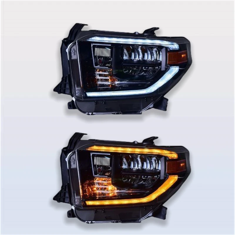 

Modification Car Accessories for Toyota Tundra14-19 LED Headlight Assembly LED Daytime Running Light LED Lens Turn Signal