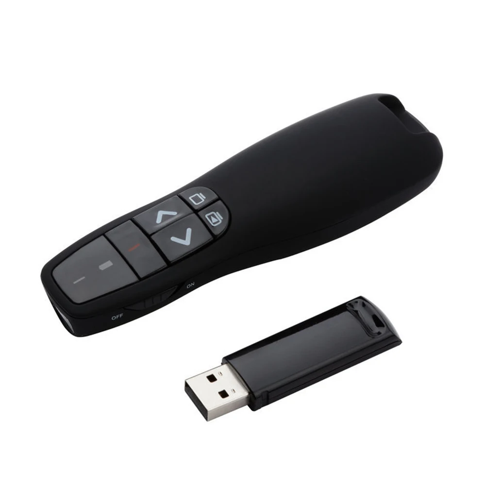 Multifunctional Wireless Presenter Pen Long-Distance Lasers Remote Pointer For Desktop Computer