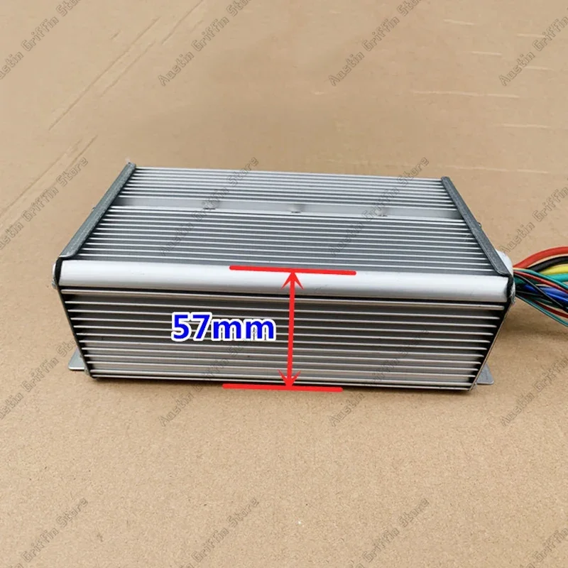 DC12V-24V Brushless Motor Controller Regulation Three-phase High Power Brushless Motor Driver Accessories 1000W 55A