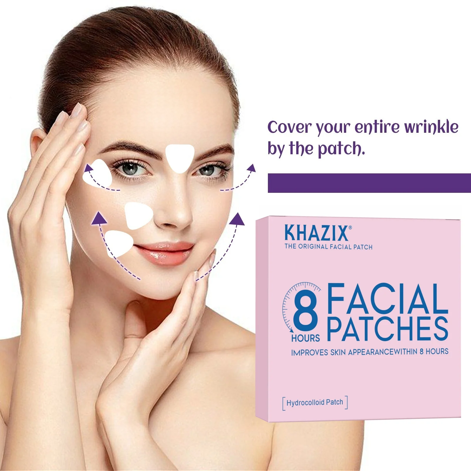 100pcs  Flawless finish  pimple patches for Smoother, Hydrated & Clearer Skin.