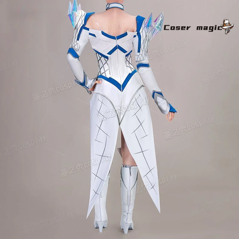 Костюм для косплея New Wave Skin White Queen Эмма Мороз ‌   Униформа Хэллоуин Карнавал Вечеринка Рождество Игра Ролевая Одежда Одежда