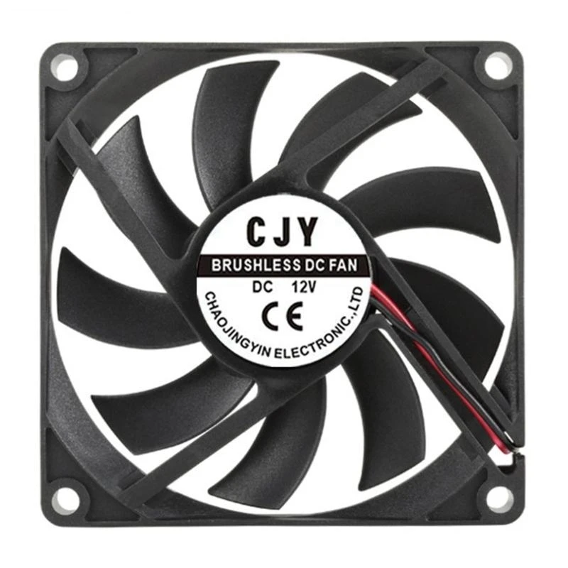 80mm 5V/12V/24V Quiet Computer Fan Fan For Computer Case GPU CPU Cooling Radiator Cooling Accessories
