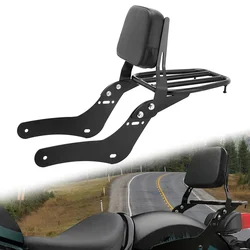 Motorcycle Accessories Luggage Rack Carrier Rear Passenger Sissy Bar Backrest For Honda Rebel CMX300 CMX500 CMX 300 500 17-21
