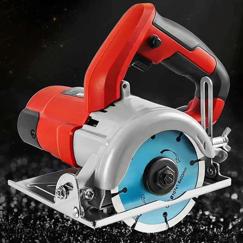 Machine de découpe électrique 220V haute puissance multifonctionnelle pour carreaux de céramique, pierre, métal, marbre et scie à chaîne pour le travail du bois