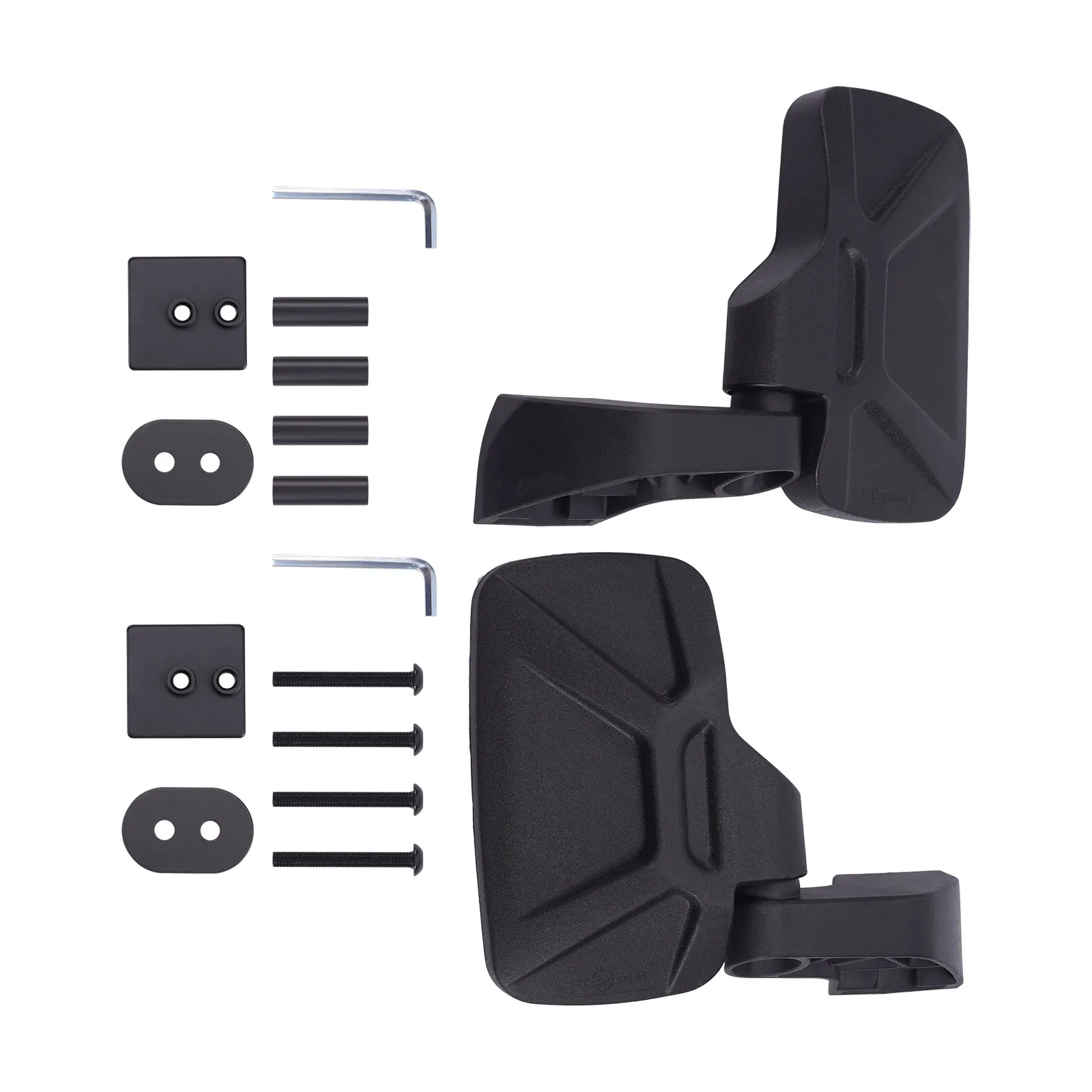 طقم مرايا جانبية UTV مثبتة على الباب 2x لـ Polaris SP 570/Commercial PRO XD 18-23