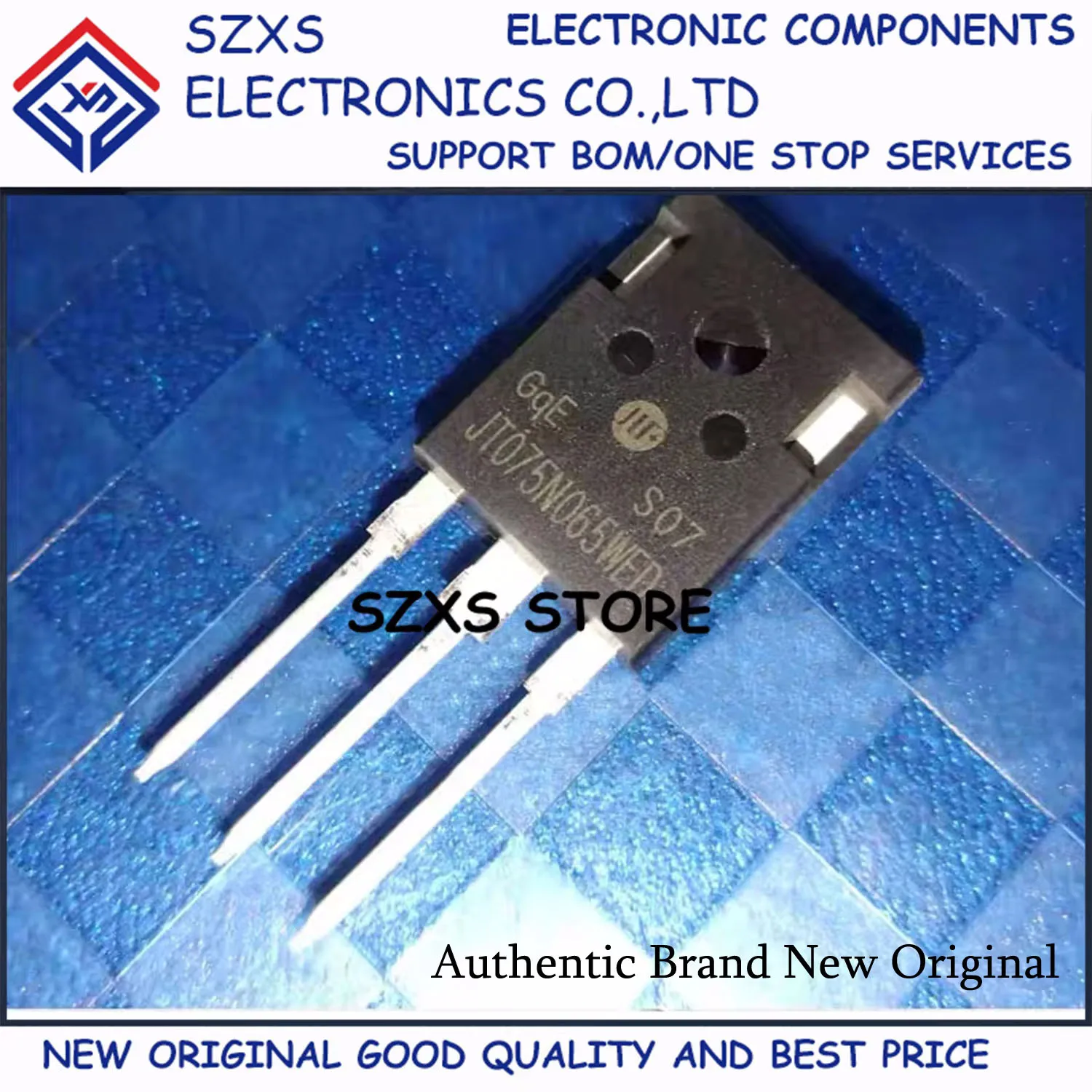 New Original 10Pcs JT075N065WED TO-247 650V 75A IGBT Field-Effect Transistor In Stock Electronic Components Good Quality