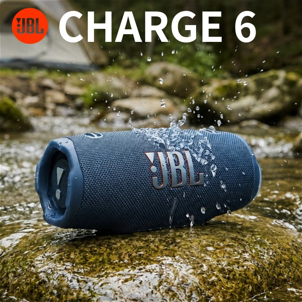 JBL Charge 6 Portable Wireless Bluetooth Speaker IP68 Waterproof Deep Bass Pro Sound Long Playtime Camping Party Music Player