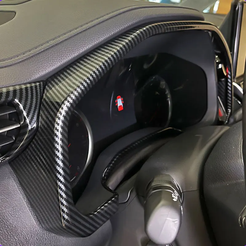 

For Toyota Land Cruiser LC300 Dashboard Decoration Frame Odometer Decoration Sticker