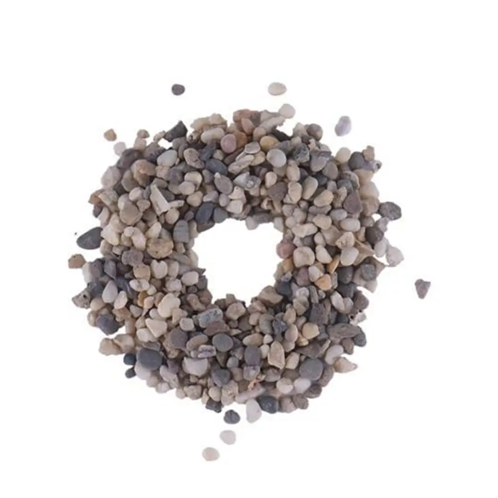 

Natural River Stones for Fish Aquariums Garden Decor Mixed Colors Shapes Sizes Sand Stone Pebble Cobble Landscaping