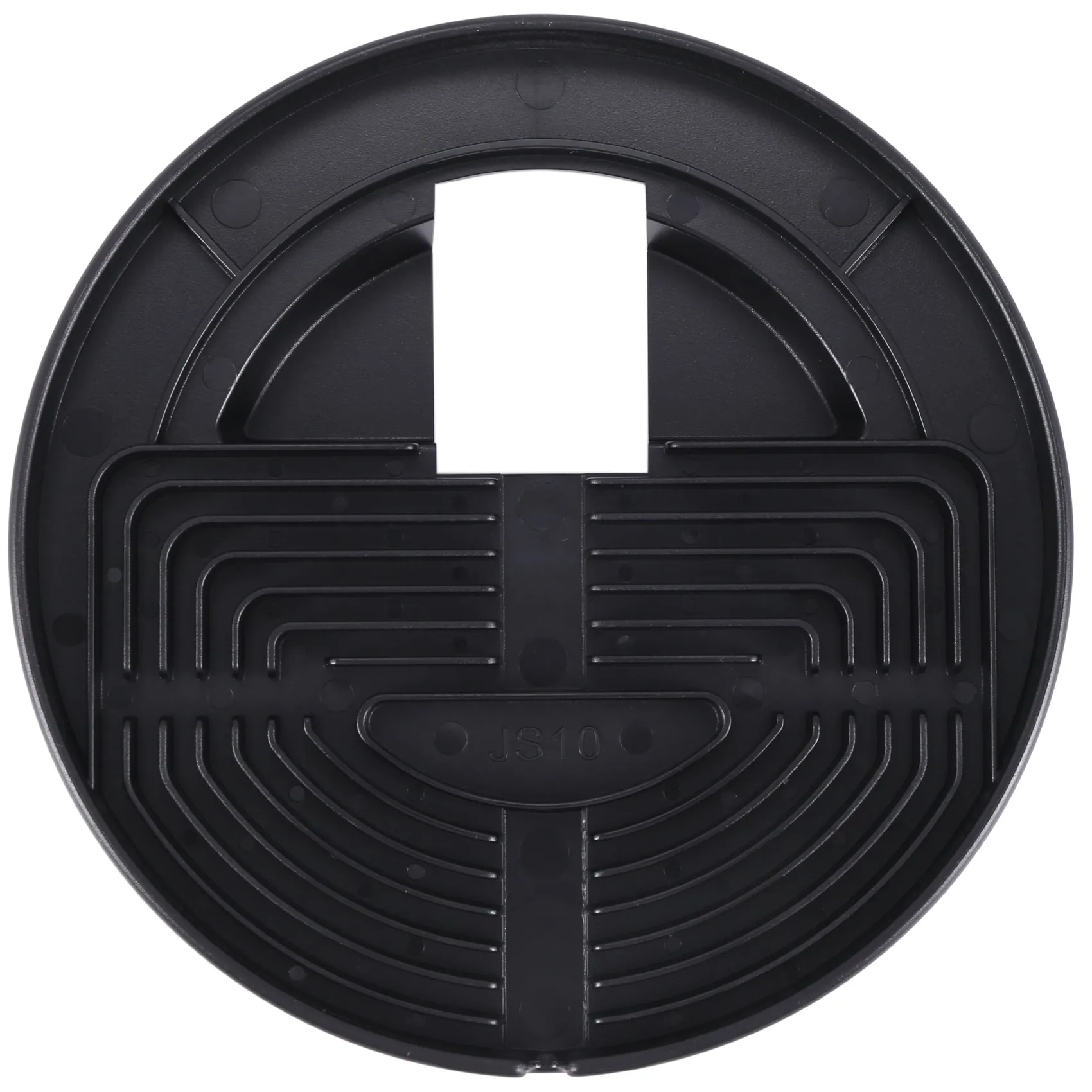 لحامل تخزين كابل الطاقة الخالي من اللكمات لقاعدة (أسود)