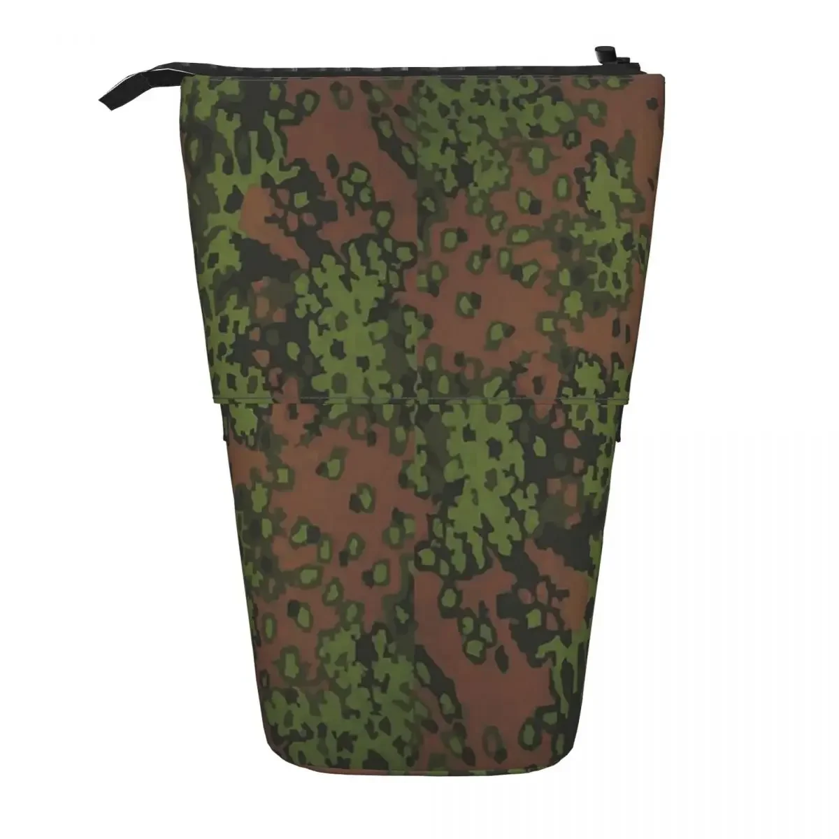 Splintertarn German WW Camouflage Army Military Camo Reversible Pencil Case for Kids School Pen Box Pencil Bag