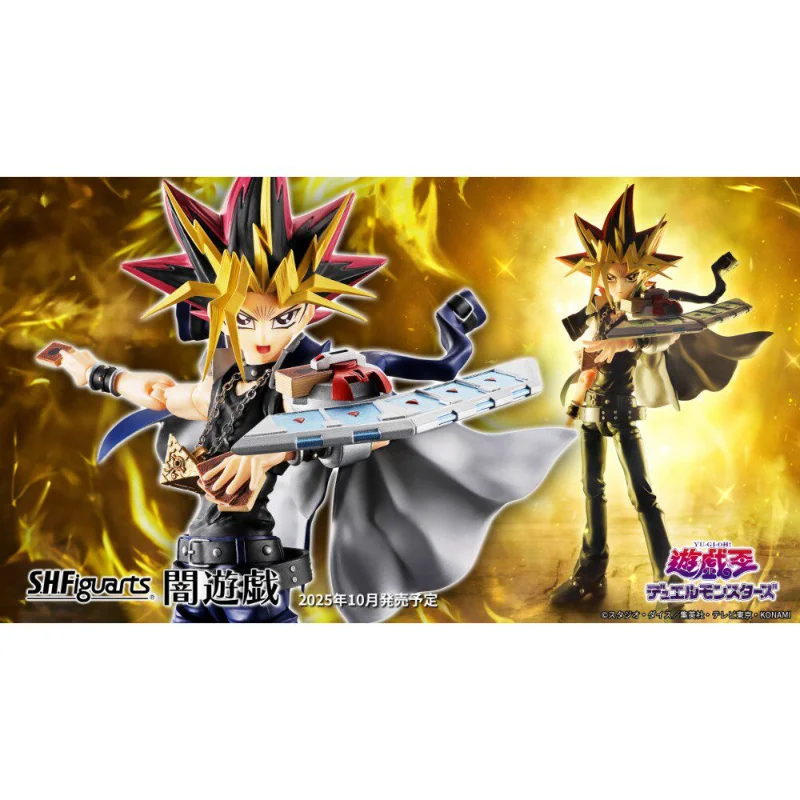 

In Stock Bandai SHF Yu-Gi-Oh! Yugi Mutou Dark Game Action Figure Model Collectible Gift
