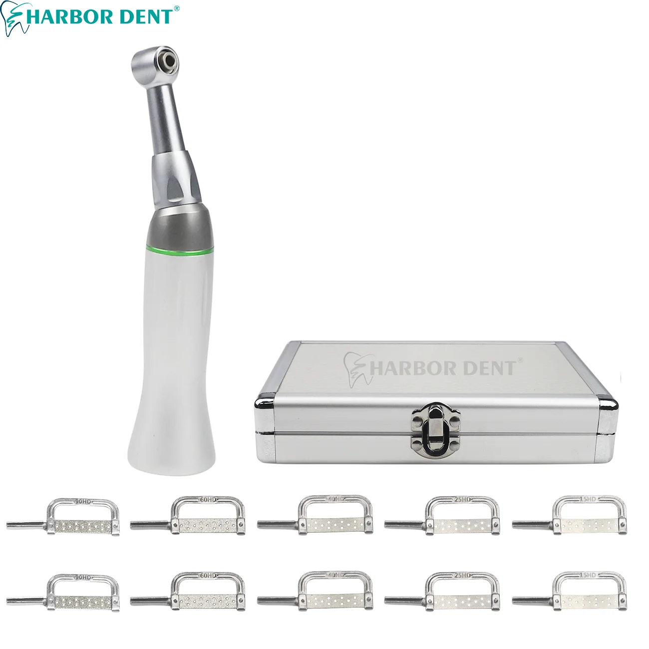 

Orthodontic Tool Dental Interproximal Enamel Reduction Reciprocating IPR System Stripping 4:1 Contra Angle Handpiece