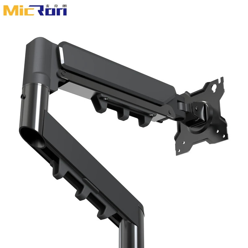 Modern Office Flexible Gas Spring Desk Laptop or Computer Adjustable Monitor Arm